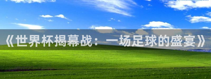2026世界杯亚洲预选赛：《世界杯揭幕战：一场足球的盛宴》